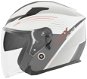 NOX N128 (red and white, size S) - Motorbike Helmet