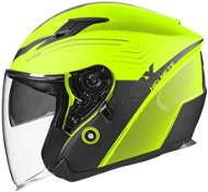NOX N128 (neon yellow, size XS) - Motorbike Helmet