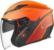 NOX N128 (neon orange, size S) - Motorbike Helmet