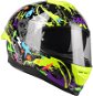 LAZER Rafale SR Crazy (black/purple/fluo green, size L) - Motorbike Helmet