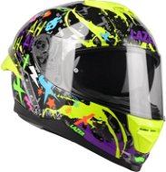 LAZER Rafale SR Crazy (black/purple/fluo green, size M) - Motorbike Helmet