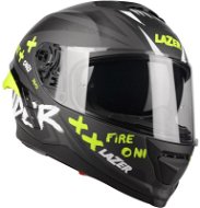 LAZER Rafale SR Ride Oni (black/grey/fluo green/matte, size XL) - Motorbike Helmet