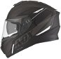 NOX N918 META (matte black, white, size XS) - Motorbike Helmet