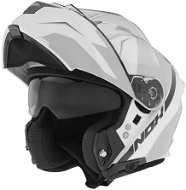 NOX N960 SPLIT (white-titanium, size 2XL) - Motorbike Helmet
