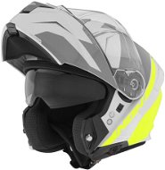 NOX N960 SPLIT (šedá, neon žlutá, vel. S) - Helma na motorku
