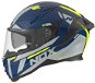 NOX N303-S NEO (petrol blue, silver, size S) - Motorbike Helmet
