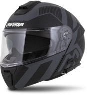 CASSIDA MODULO 2.0 (black matt/ grey/ grey reflective, size S) - Motorbike Helmet