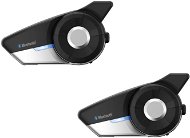 SENA Bluetooth handsfree headset 20S EVO, range 2 km (set of 2 units) - Sisakbeszélő