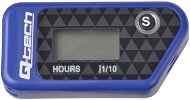 Q-TECH měřič motohodin bezdrátový s nulovatelným počítadlem, (modrý) - Měřič