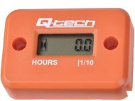 Q-TECH měřič motohodin, (oranžový) - Měřič