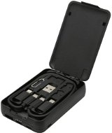 M-Style mini cestovní set 9v1 pro mobilní zařízení s powerbankou 5000mAh - Powerbanka