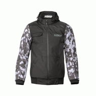 YOKO SKLODDI black / camouflage / grey, sizing. L - Motorcycle Jacket