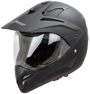A-Pro SLINGSHOT- black enduro road helmet S - Motorbike Helmet