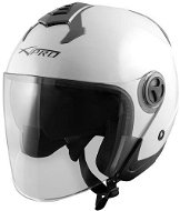 A-Pro DUPLEX WH white open jet helmet L - Motorbike Helmet
