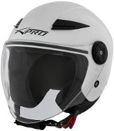 A-Pro MIDWAY WH white open jet helmet M - Motorbike Helmet