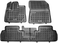 Rezaw-Plast gumové koberečky černé s vyšším okrajem Citroen Berlingo 18- 5 míst, sada 3 ks - Car Mats