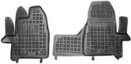 Rezaw-Plast gumové koberečky černé s vyšším okrajem Ford Custom 18- Titanium s man. převodovkou- pře - Car Mats
