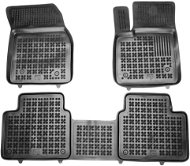 ACI FORD Focus 18- gumové koberčeky čierne s vyšším okrajom (súprava 3 ks) - Autokoberce
