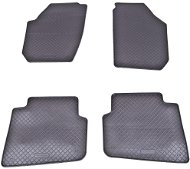 Car Mats ACI ŠKODA ROOMSTER 06-10 gumové koberečky černé DESIGN (sada 4 ks) - Autokoberce