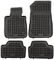 Rezaw-Plast gumové koberečky černé s vyšším okrajem BMW 1, E87, 04-07 5 míst, sada 4 ks - Car Mats