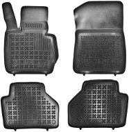 ACI BWM X3, F25, 10- gumové koberčeky čierne s vyšším okrajom (súprava 4 ks) - Autokoberce