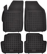 Car Mats Rezaw-Plast gumové koberečky černé s vyšším okrajem Chevrolet Trax 13- sada 4 ks - Autokoberce