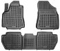 Rezaw-Plast gumové koberečky černé s vyšším okrajem Citroen Berlingo 08- 5 míst, sada 3 ks - Car Mats