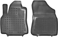 Autokoberce ACI CITROEN Berlingo 08- gumové koberčeky čierne (2 sedadlá, súprava 2 ks) - Autokoberce