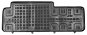 Rezaw-Plast gumové koberečky černé s vyšším okrajem Citroen Spacetourer 16- třetí řada - Car Mats