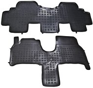 Rezaw-Plast gumové koberečky černé s vyšším okrajem Citroen C8, 02- sada 2 ks - Car Mats