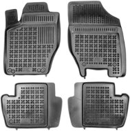 Car Mats Rezaw-Plast gumové koberečky černé s vyšším okrajem Citroen C4, 04- pro vozidla s hasícím přístrojem - Autokoberce