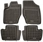 Rezaw-Plast gumové koberečky černé s vyšším okrajem Citroen C4, 04- pro vozidla bez hasicího přístro - Car Mats