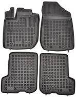 Rezaw-Plast gumové koberečky černé s vyšším okrajem Dacia Sandero 12- sada 4 ks - Car Mats
