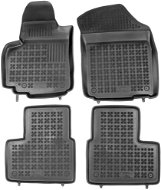 Car Mats Rezaw-Plast gumové koberečky černé s vyšším okrajem Fiat Sedici 3/06- sada 4 ks - Autokoberce