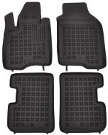 Rezaw-Plast gumové koberečky černé s vyšším okrajem Fiat Panda 12- sada 4 ks - Car Mats