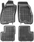 Autokoberce ACI FIAT Grande Punto 05 – 08 gumové koberčeky čierne s vyšším okrajom (súprava 4 ks) - Autokoberce