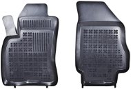 Autokoberce ACI FIAT Doblo 10- gumové koberčeky čierne (iba pre vodiča a spolujazdca, súprava 2 ks) - Autokoberce