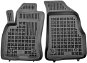 Autokoberce ACI FIAT Doblo 10 – 14 gumové koberčeky čierne pre 3 miesta (súprava 2 ks) - Autokoberce