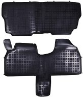 ACI FIAT Ulysses 94 – 11 / 02 gumové koberčeky čierne s vyšším okrajom (súprava 2 ks) - Autokoberce