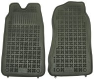 ACI FORD Transit 00 – 05 gumové koberčeky čierne s vyšším okrajom (súprava 2 ks) - Autokoberce