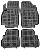 Car Mats Rezaw-Plast gumové koberečky černé s vyšším okrajem Opel Karl 06/15- sada 4 ks - Autokoberce