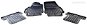 ACI OPEL Vectra 02– 05 gumové koberčeky čierne s vyšším okrajom (Kombi, súprava 4 ks) - Autokoberce