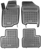 ACI PEUGEOT 207, 06- gumové koberčeky čierne s vyšším okrajom (súprava 4 ks) - Autokoberce