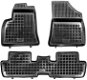 Rezaw-Plast gumové koberečky černé s vyšším okrajem Peugeot 3008, 09- sada 3 ks - Car Mats