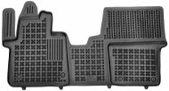 Rezaw-Plast gumové koberečky černé s vyšším okrajem Peugeot Traveller 16- první řada - Car Mats