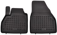 ACI RENAULT Kangoo 08- gumové koberčeky čierne s vyšším okrajom (súprava 2 ks, 2 sedadlá) - Autokoberce