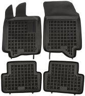 ACI RENAULT Laguna 01 – 05 gumové koberčeky čierne s vyšším okrajom (súprava 4 ks) - Autokoberce