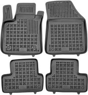 Autokoberce ACI RENAULT Mégane 16- gumové koberčeky čierne s vyšším okrajom (súprava 4 ks) - Autokoberce