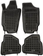 Autokoberce ACI SEAT Ibiza 08- gumové koberčeky čierne s vyšším okrajom (súprava 4 ks) - Autokoberce