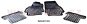 Autokoberce ACI SUZUKI SX4 06- gumové koberčeky čierne s vyšším okrajom (pre vozidlá bez hasiaceho prístroja/sada - Autokoberce